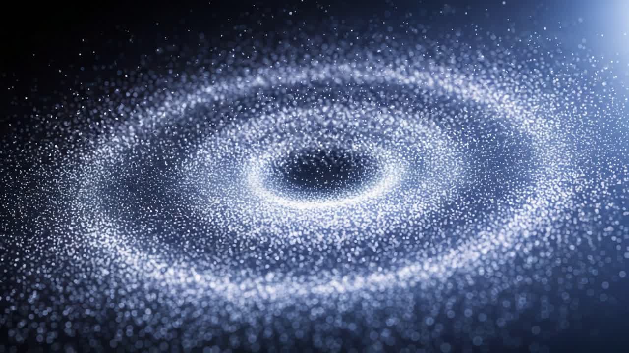 A Stunning Visual Representation of a Cosmic Spiral: A Journey Through the Awe-Inspiring Beauty of Galactic Patterns and Celestial Whirlwinds in Deep Space Imagery