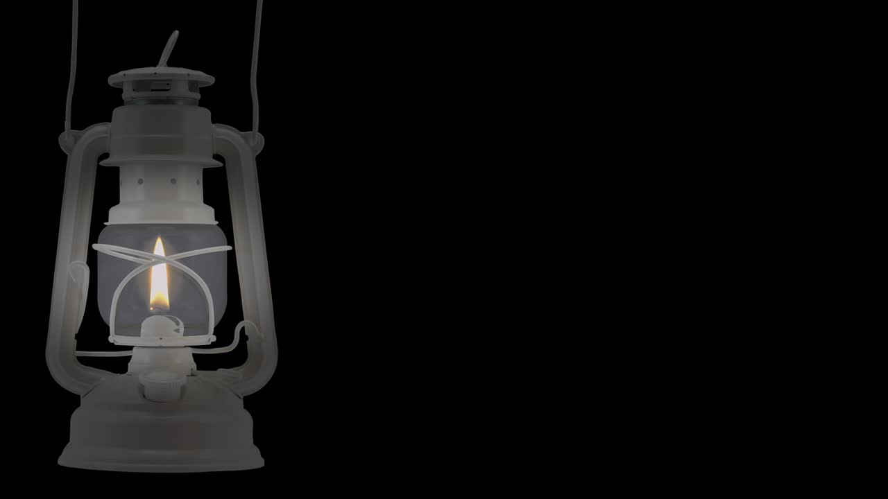 루핑 플리커링 오일 램프