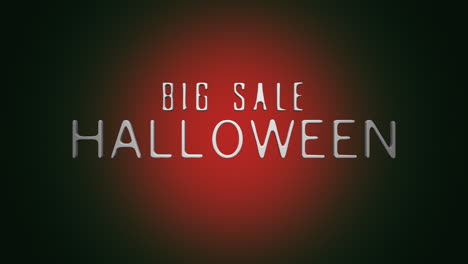 halloween big sale on dark red grunge texture