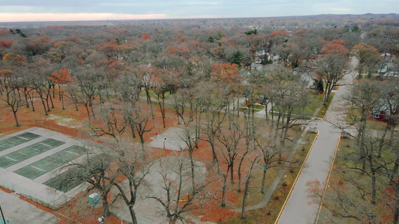 10월의 머스키건 스카이라인