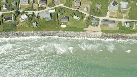 holiday village by the ardamine beach in courtown, county wexford, ireland