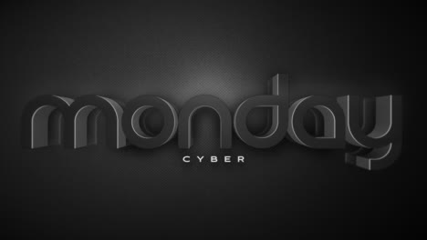 Dunkler-Reiz:-Monochromer-Cyber-Monday-Text-Auf-Farbverlauf