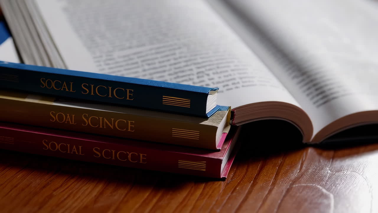 나무 테이블 위에 열린 책