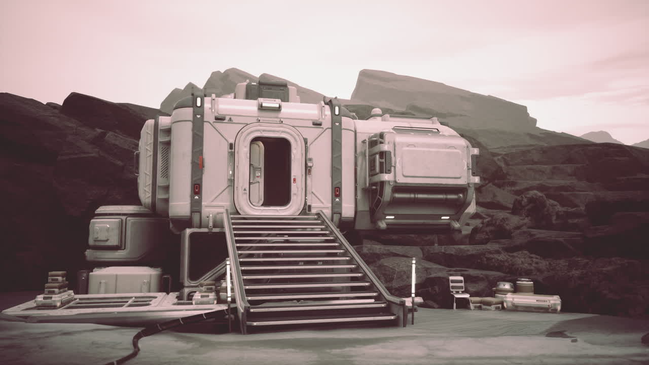 외계 행성 우주 정거장