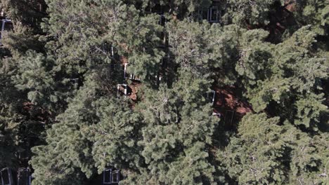 Aerial Drone Muslim Grave Cementry