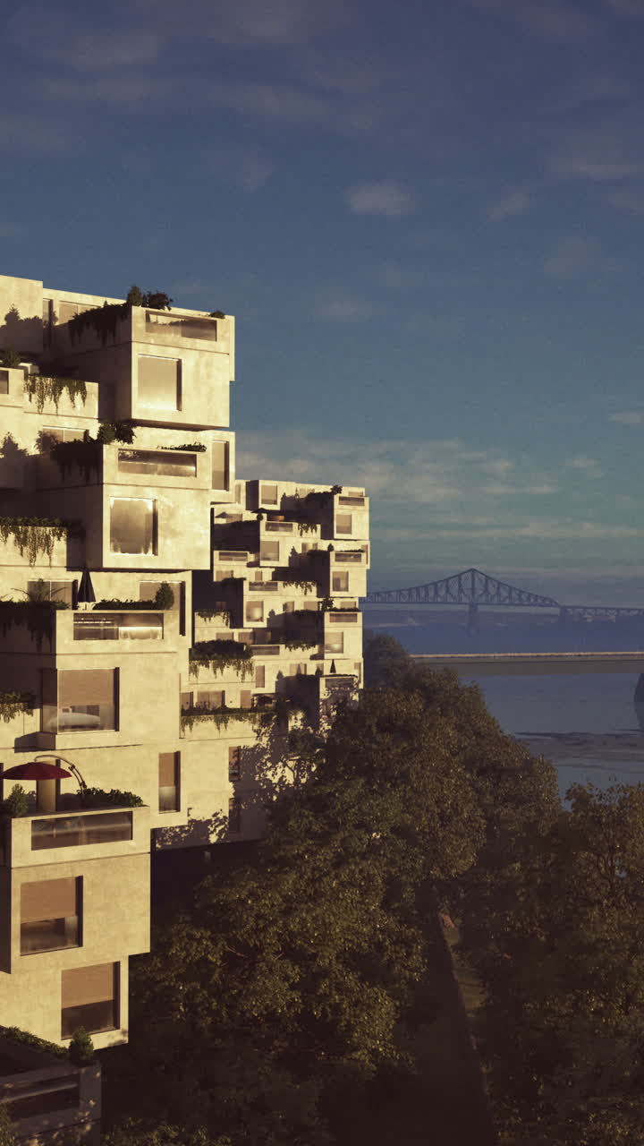 arquitectura moderna en la ciudad