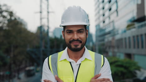 construction worker portrait