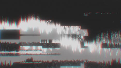 diseño único abstracto animación digital ruido de píxeles error de fallo daño de video