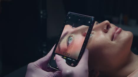 eyebrow tattoo procedure