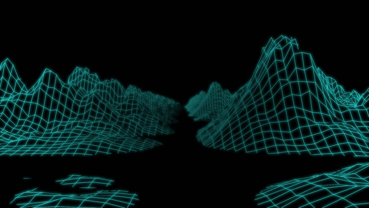 Animation starting red backdrop, floating snowflakes, Merry Christmas text scaling for festive mood