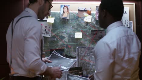 investigación de la escena del crimen