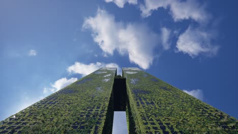 vertical garden twin towers
