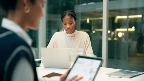 businesswomen working in the office