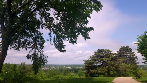 Eine-Szene-Zu-Fuß-Von-Western-Promenade,-Portland,-Maine