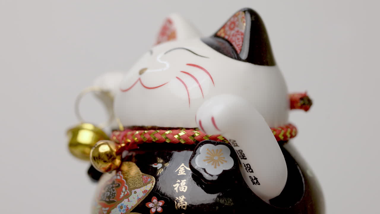 el gato de la suerte manejo agita