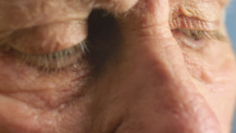 Älterer-Mann,-Brille-Und-Sehschwäche-älterer-Menschen