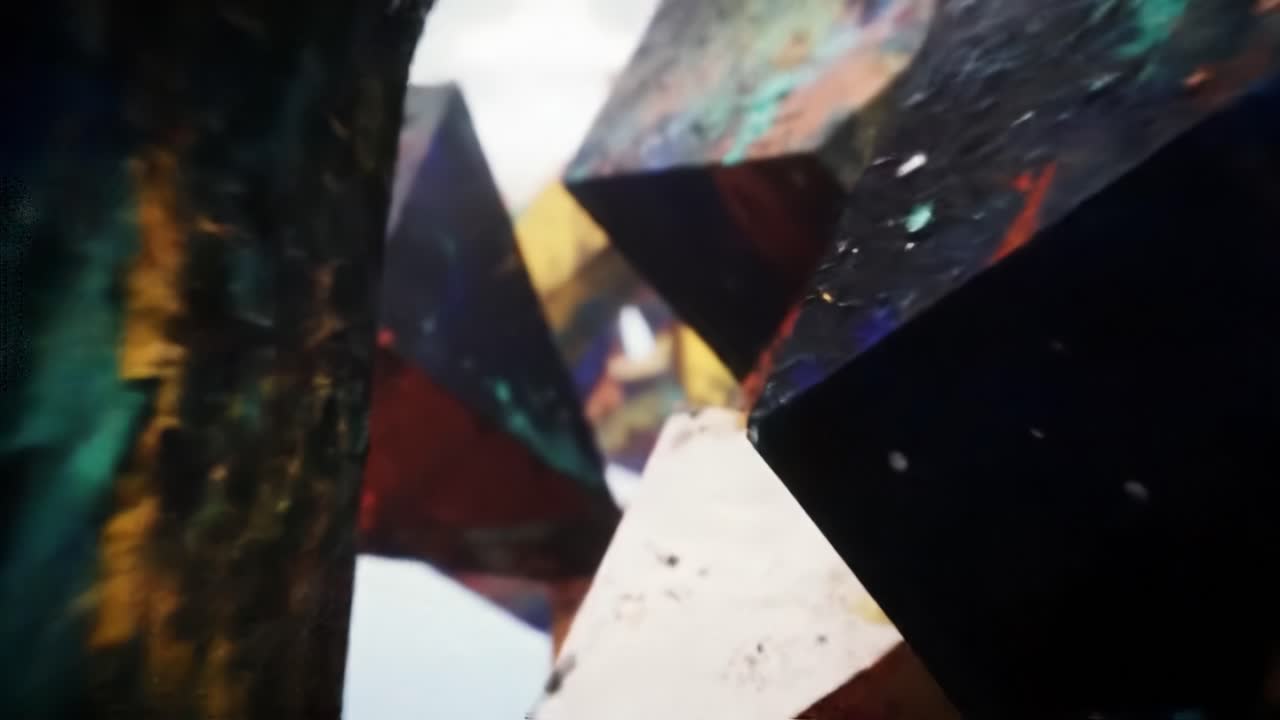 Abstract Geometric Art Piece