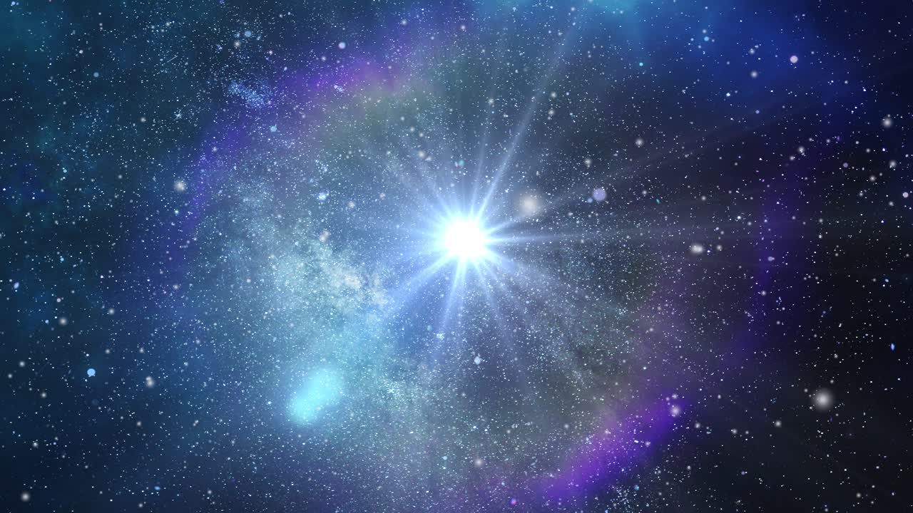 POV  bright star moving in the dark universe