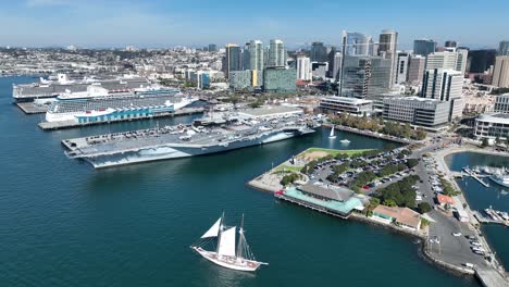 San-Diego-Skyline-At-San-Diego-In-California-United-States