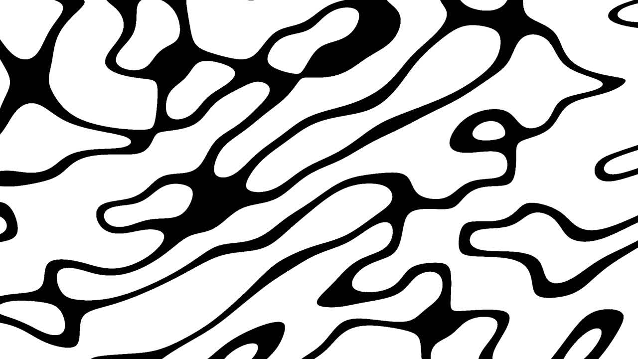 흰색 그라데이션에 검은 파도 패턴