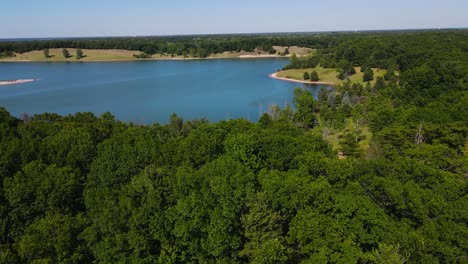 tilting with gimbal over dune harbor in muskegon