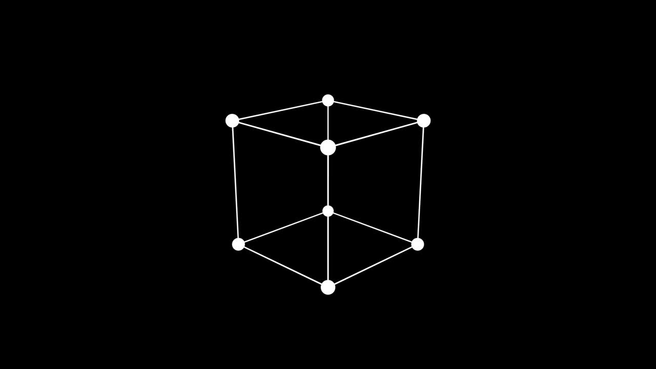 알파 채널에서 고립된 추상적인 모양