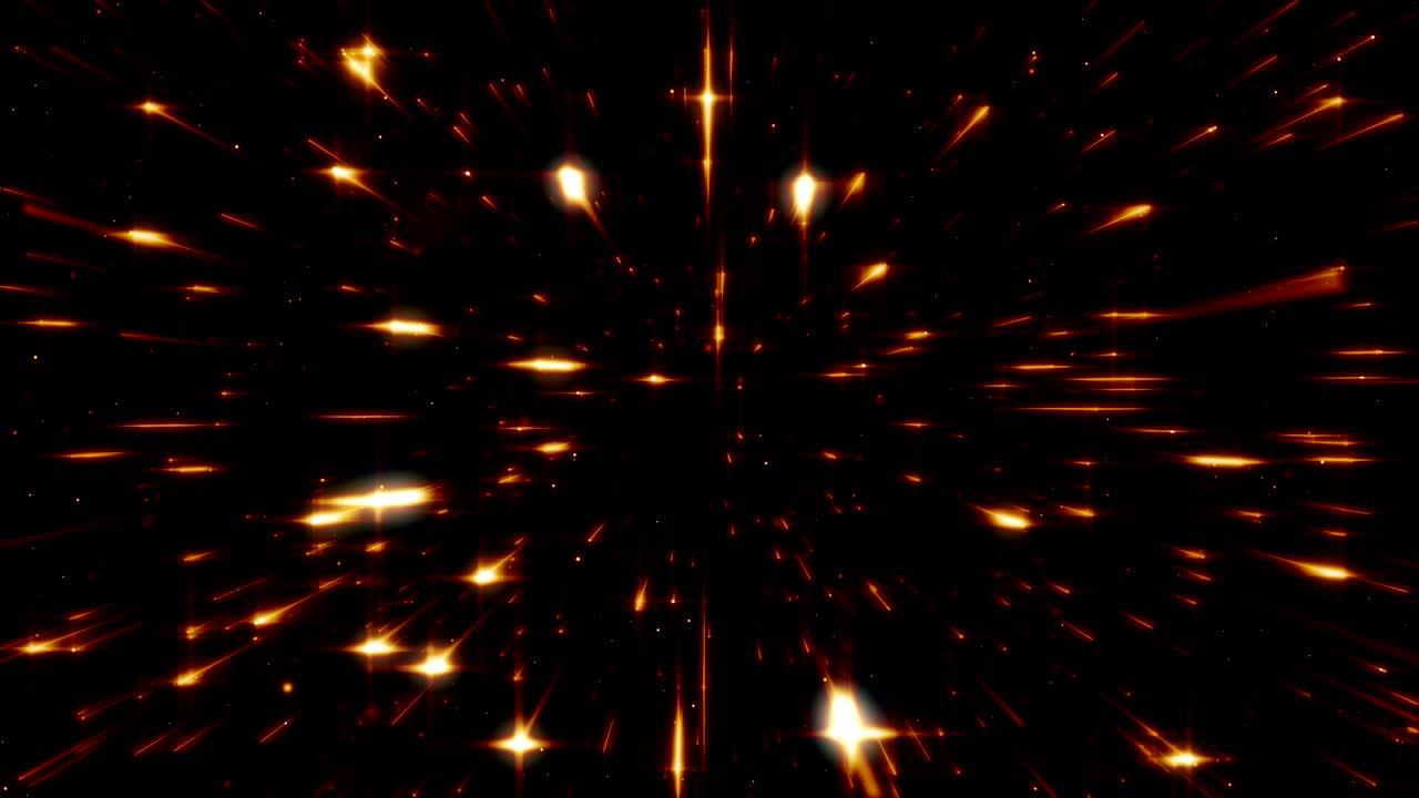 Particles dust abstract light bokeh motion titles cinematic background loop