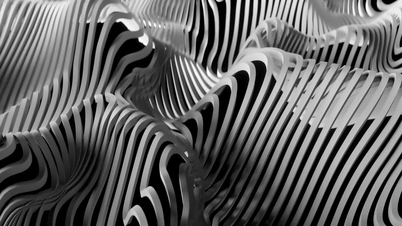 4K Abstract Neural Net.