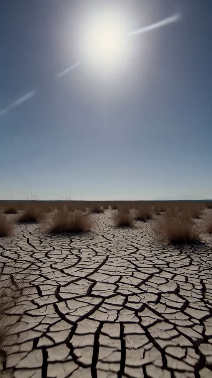 Cracked Earth Landscape