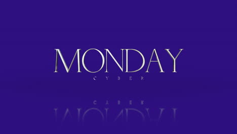 Eleganter-Cyber-Monday-Text-Auf-Violettem-Farbverlauf