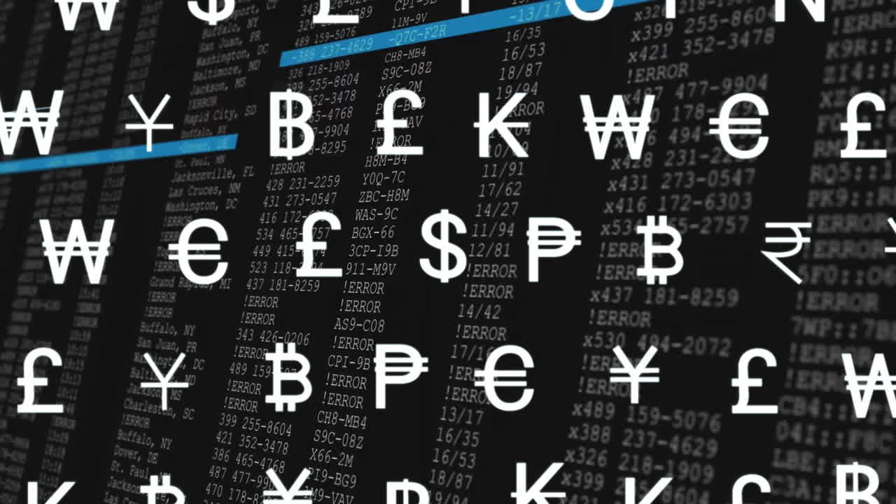 아이콘의 애니메이션 및 스크린을 통해 데이터 처리