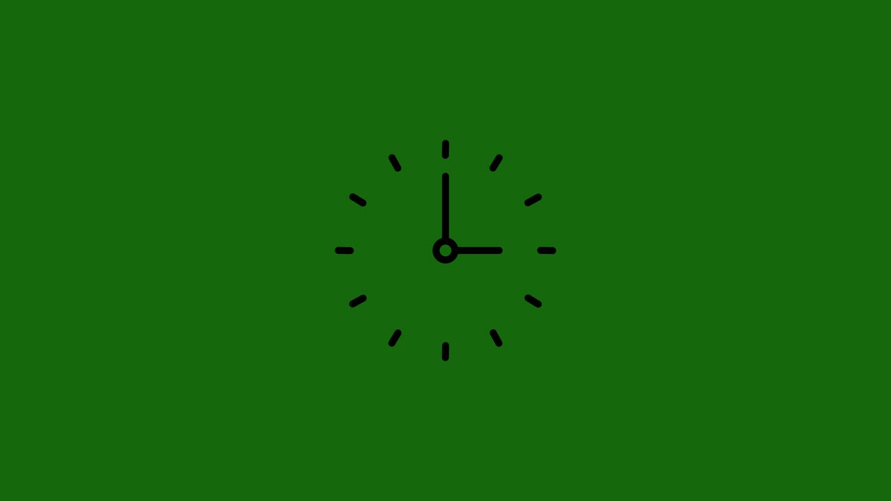 clock icon animation.