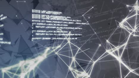 animation of data processing over networks of connections