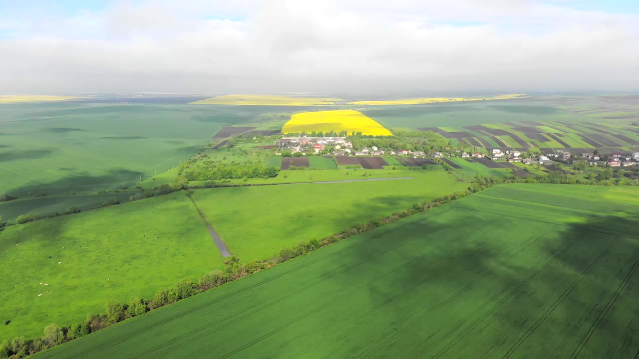 구름 속에서 날아다니는 구름들, 구름들은 카메라를 통해 움직이고, 구름을 통해 날아다닌 구름들.