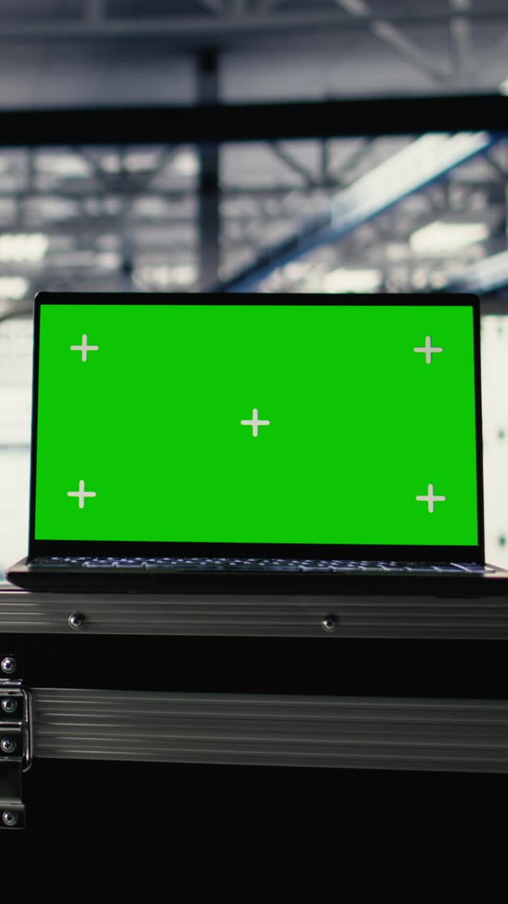 Vertical Video Green Screen Notebook In Data Center Training Infrastructure For Ai