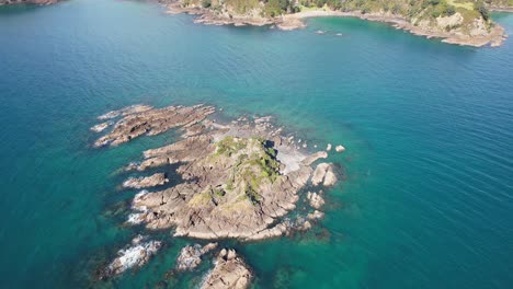 aerial view of nani island in repo bay