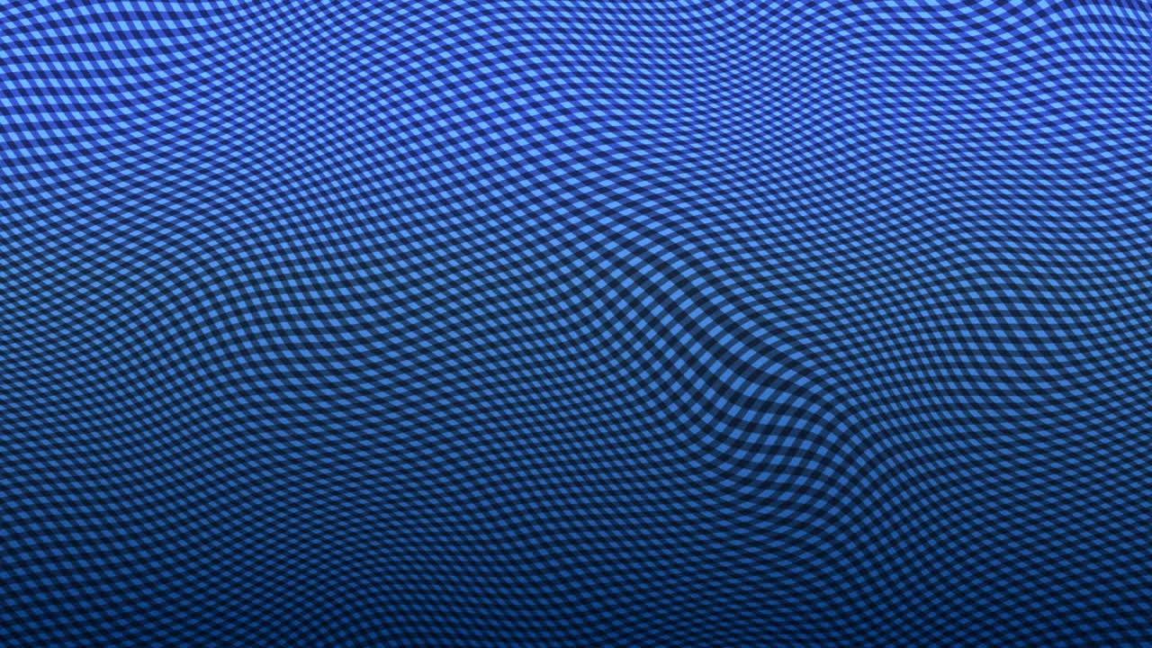 plaid ondulato su uno sfondo blu. 2 modelli inclusi.