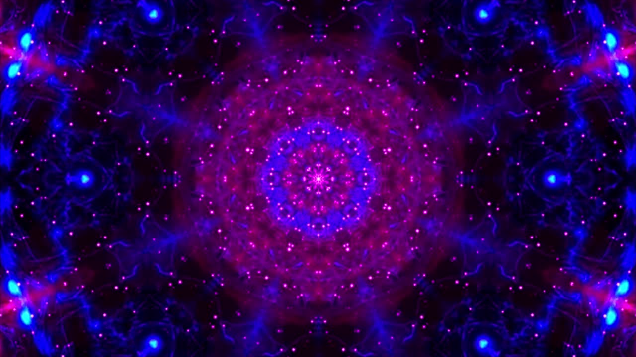 fondo del caleidoscopio fractal abstracto patrón fractal geométrico simétrico