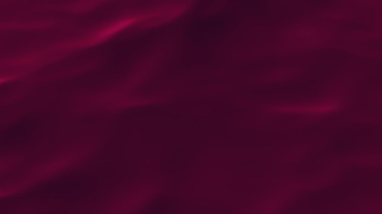 un anello senza cucitura di stoffa di satin rosso che svolazzano al vento