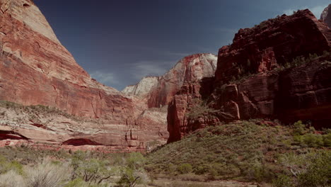 zion national park canyon landscape