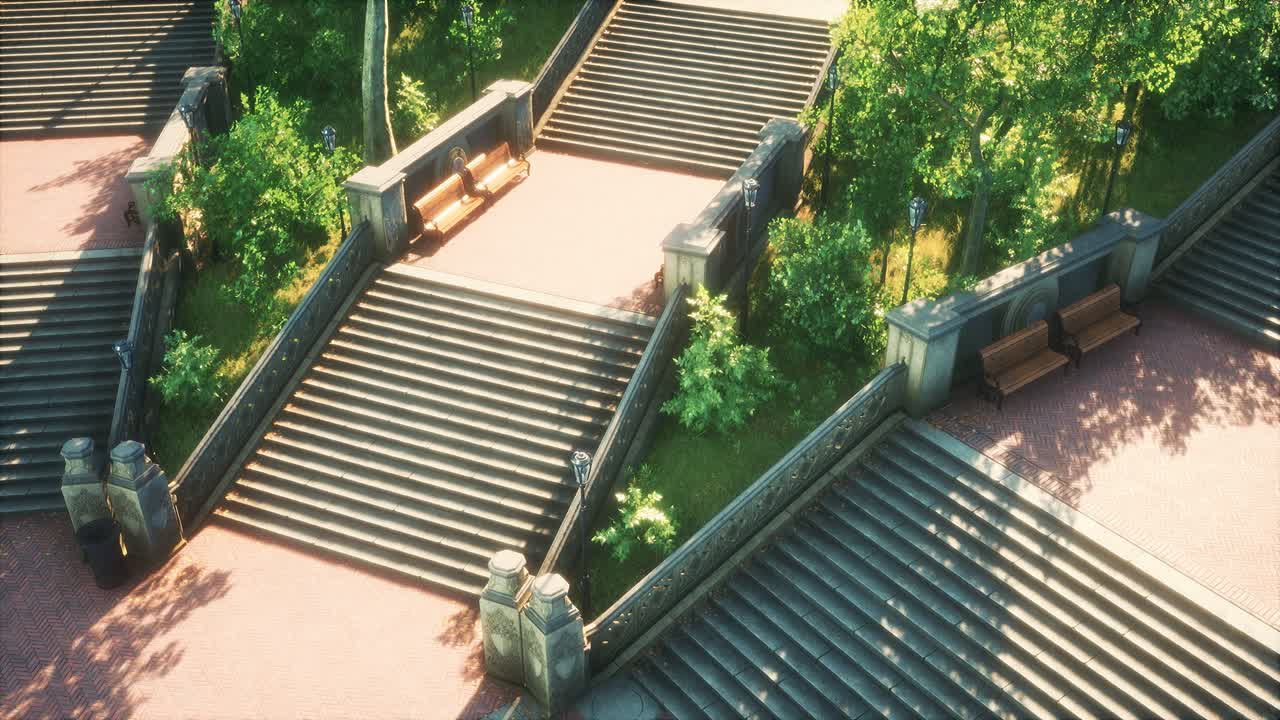 도시 에 있는 평화로운 공원