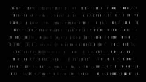 visual effects, vfx, motion graphics, small gray lines in rows waving pulsing on black background 2d animation. use "blend mode" set to "screen" to apply the effect to any video you like.