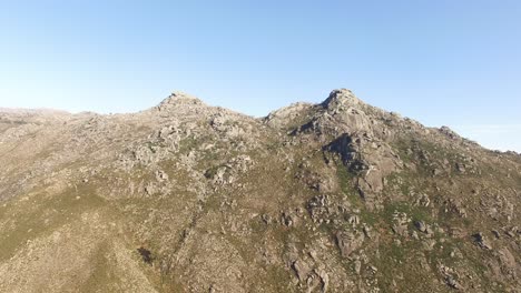 cordillera y laderas de montañas