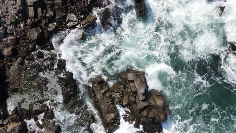 Costa-Rocosa-Del-Mar-Negro-Búlgaro-Desde-Arriba