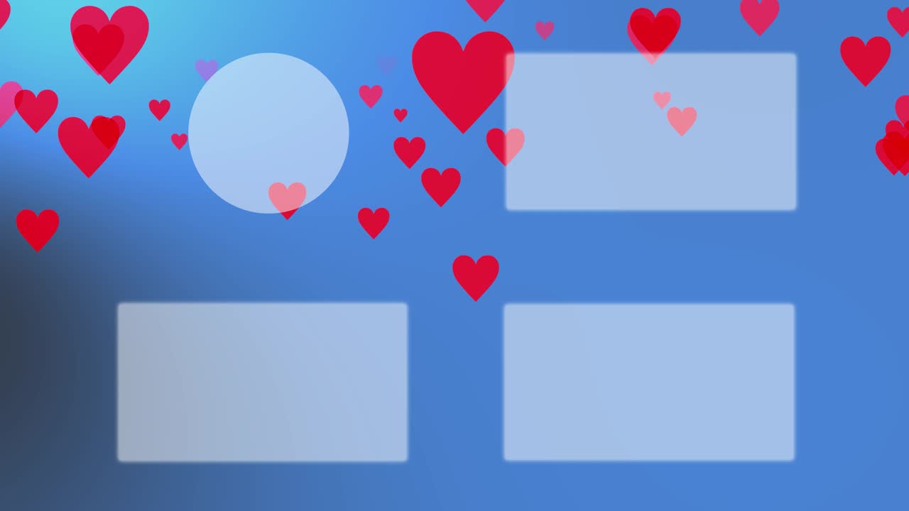 마크 그라데이션 입자, 엔드 카드, 엔딩 스크린, 모션 그래픽