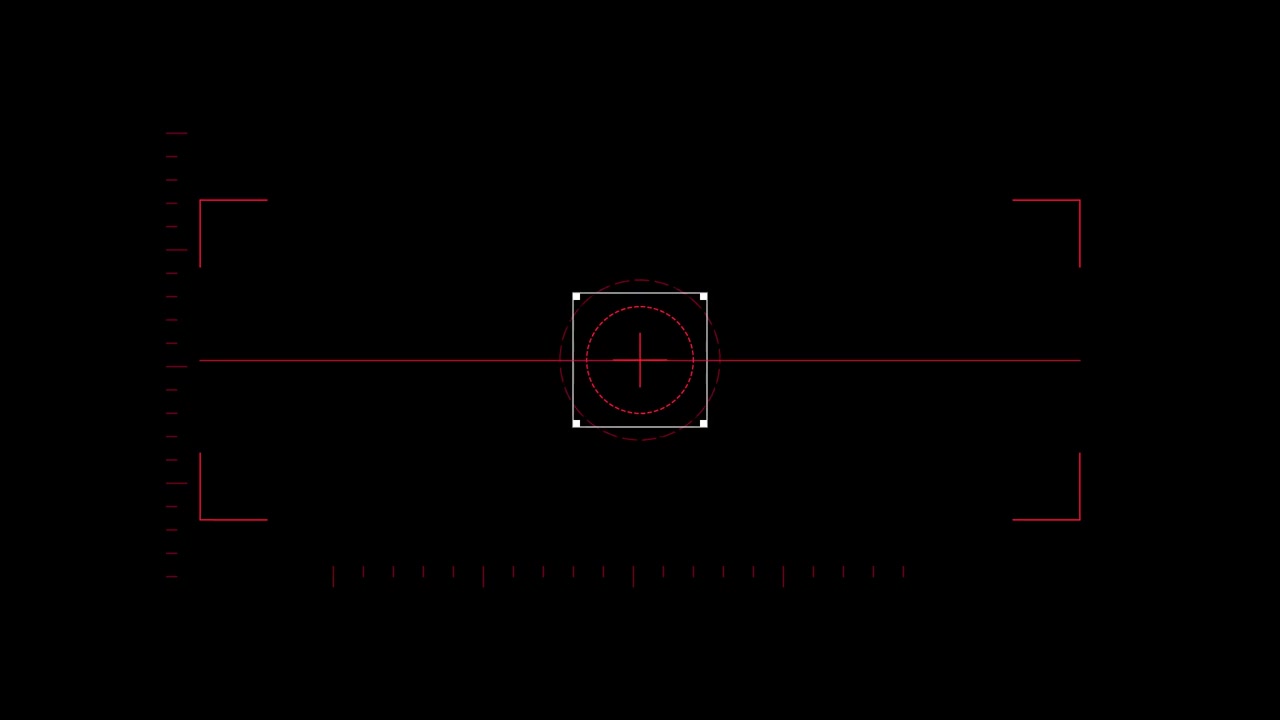 Digital Camera Viewfinder Interface Overlay