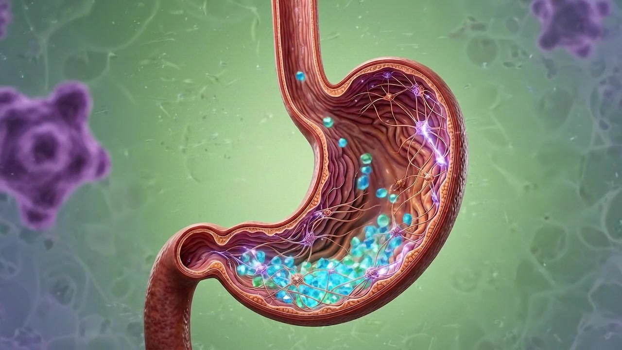 Human heart and brain digital medical visualization concept