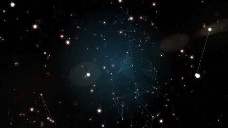 video generado digitalmente de la galaxia