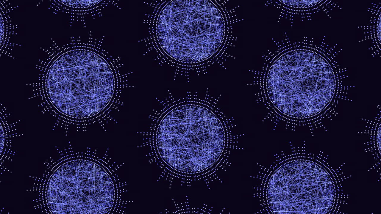 patrón azul dinámico movimiento circular y líneas energéticas