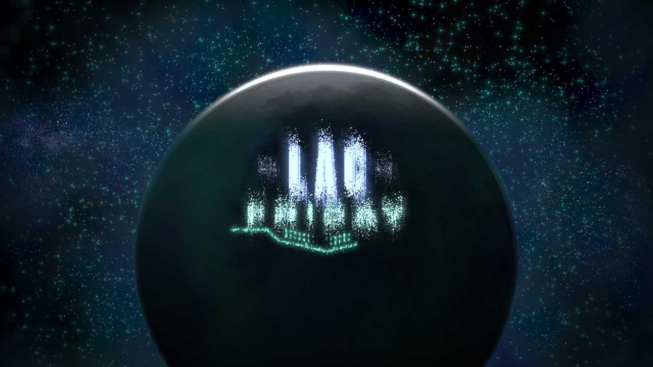 viernes negro con el planeta y la estrella archivados en la galaxia